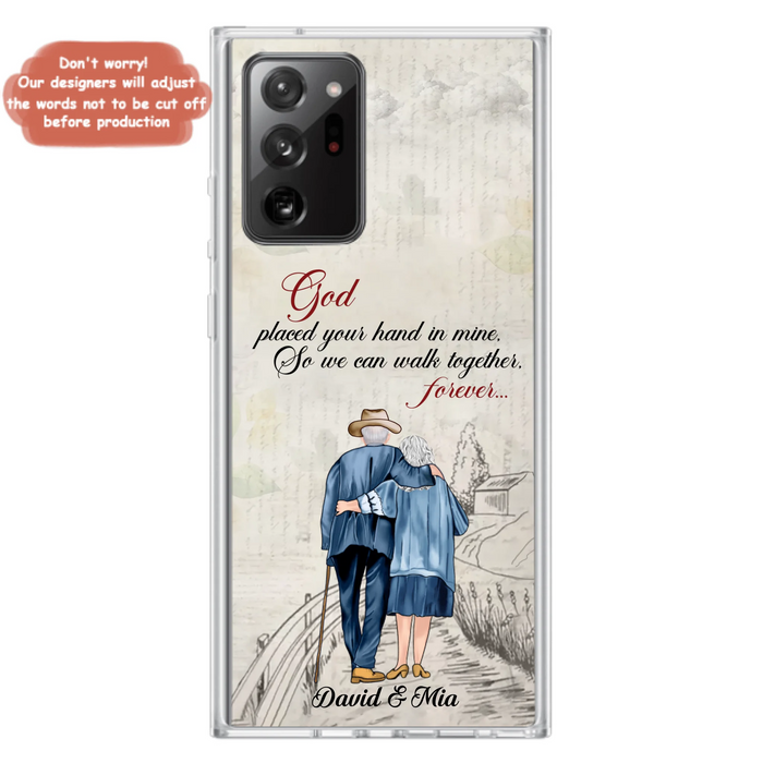 Personalized Old Couple Phone Case - Best Gift For Couple - Case For iPhone And Samsung