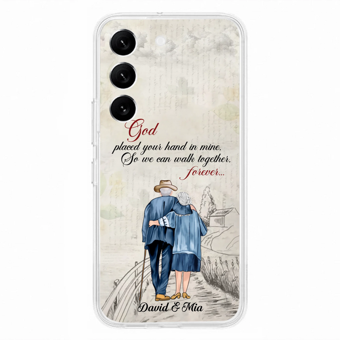 Personalized Old Couple Phone Case - Best Gift For Couple - Case For iPhone And Samsung