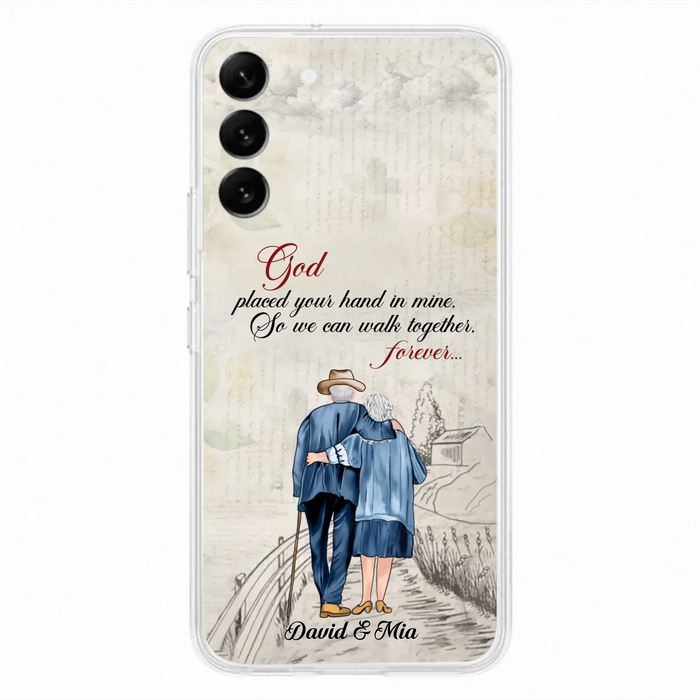 Personalized Old Couple Phone Case - Best Gift For Couple - Case For iPhone And Samsung