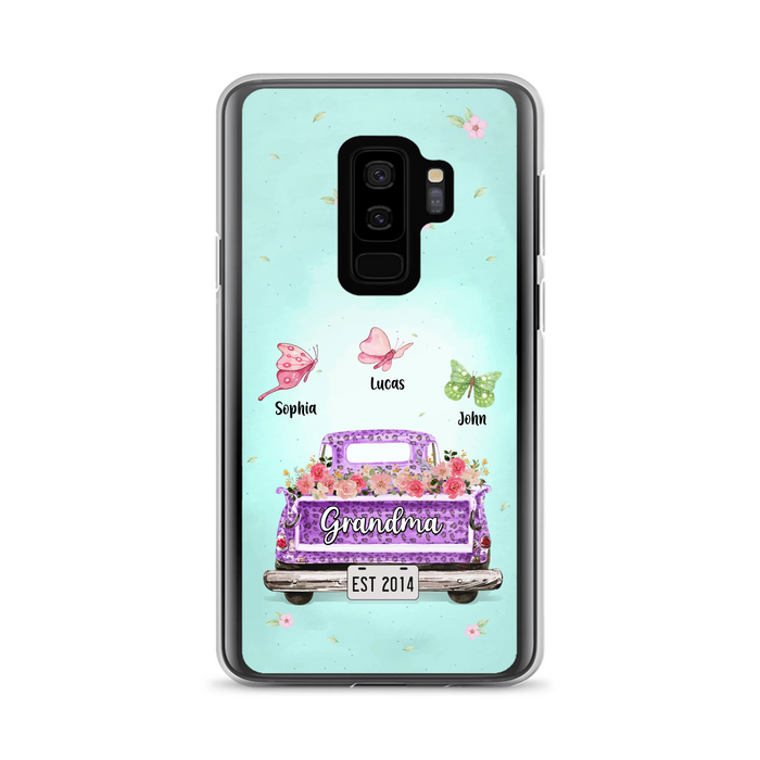 Custom Personalized Grandma Phone Case - Gift Idea For Grandma/ Mom - Case For iPhone/ Samsung