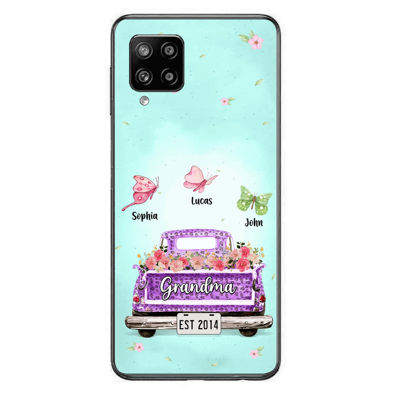 Custom Personalized Grandma Phone Case - Gift Idea For Grandma/ Mom - Case For iPhone/ Samsung