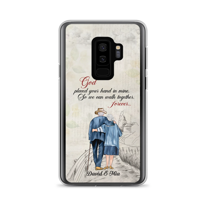 Personalized Old Couple Phone Case - Best Gift For Couple - Case For iPhone And Samsung