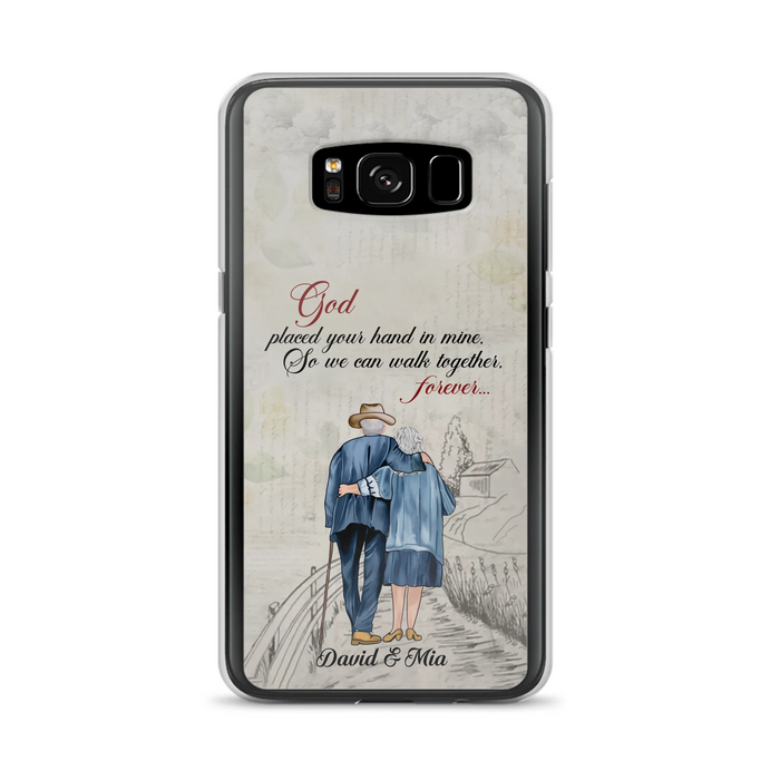 Personalized Old Couple Phone Case - Best Gift For Couple - Case For iPhone And Samsung