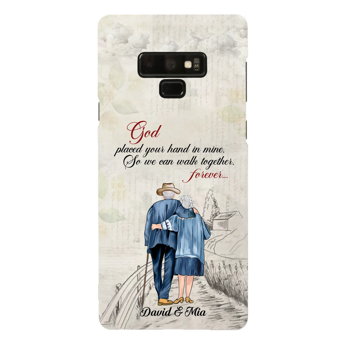 Personalized Old Couple Phone Case - Best Gift For Couple - Case For iPhone And Samsung
