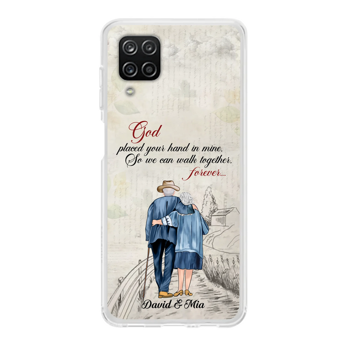 Personalized Old Couple Phone Case - Best Gift For Couple - Case For iPhone And Samsung