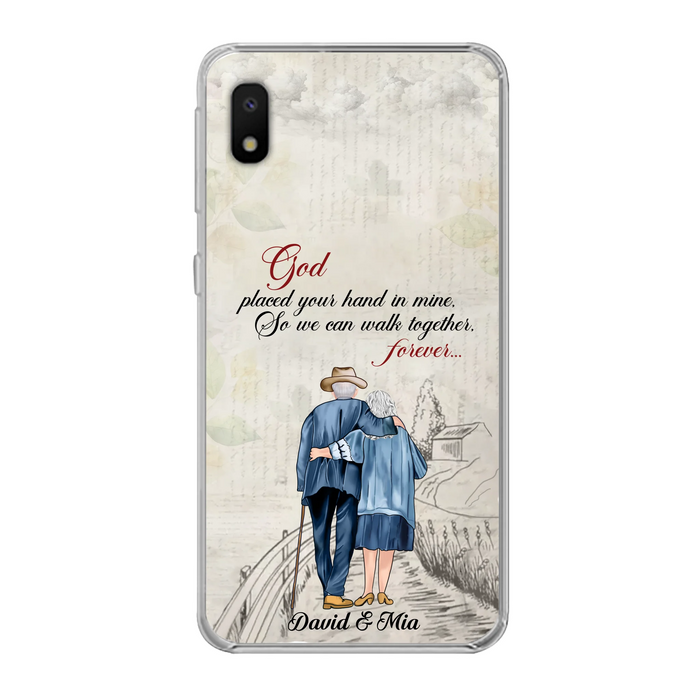 Personalized Old Couple Phone Case - Best Gift For Couple - Case For iPhone And Samsung