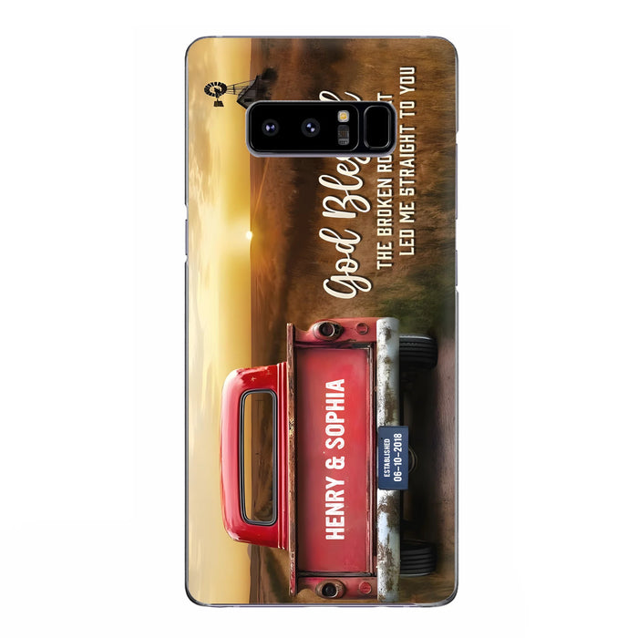 Custom Personalized Phone Case - Gift Idea For Couple - Case For iPhone/Samsung