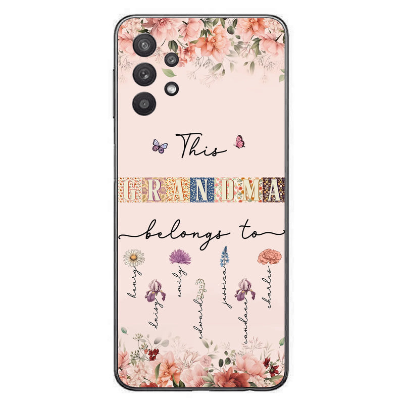 Custom Personalized Grandma/Mom Phone Case - Upto 7 Kids - Mother's Day Gift Idea for Grandma/Mom - Case for iPhone/Samsung