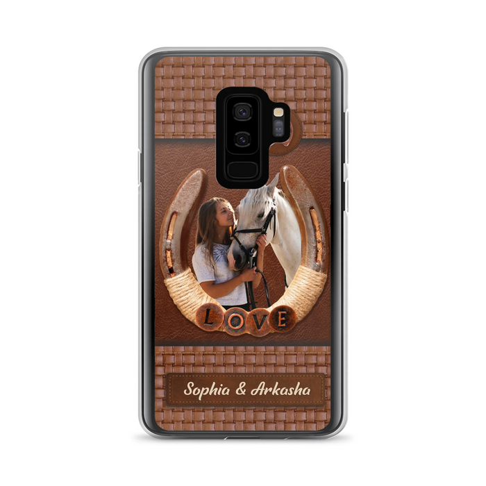 Personalized Horse Phone Case - Upload Photo - Gift Idea Horse Lover - Case For iPhone And Samsung