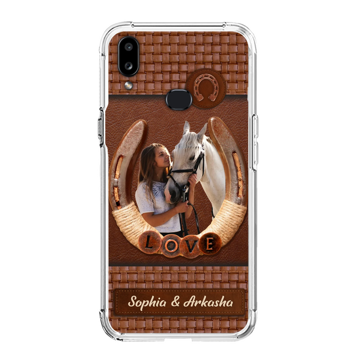 Personalized Horse Phone Case - Upload Photo - Gift Idea Horse Lover - Case For iPhone And Samsung