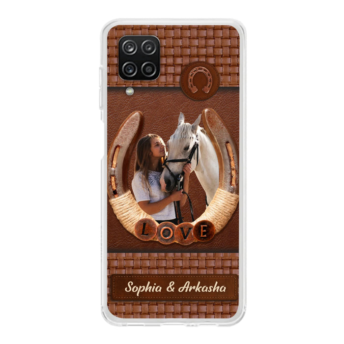 Personalized Horse Phone Case - Upload Photo - Gift Idea Horse Lover - Case For iPhone And Samsung