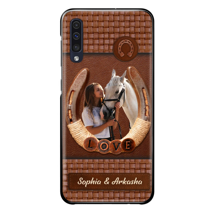 Personalized Horse Phone Case - Upload Photo - Gift Idea Horse Lover - Case For iPhone And Samsung