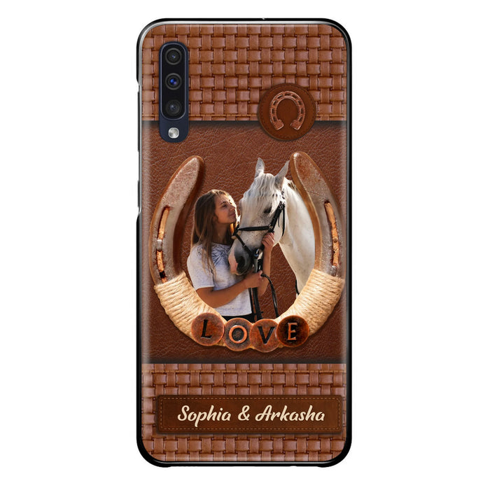 Personalized Horse Phone Case - Upload Photo - Gift Idea Horse Lover - Case For iPhone And Samsung