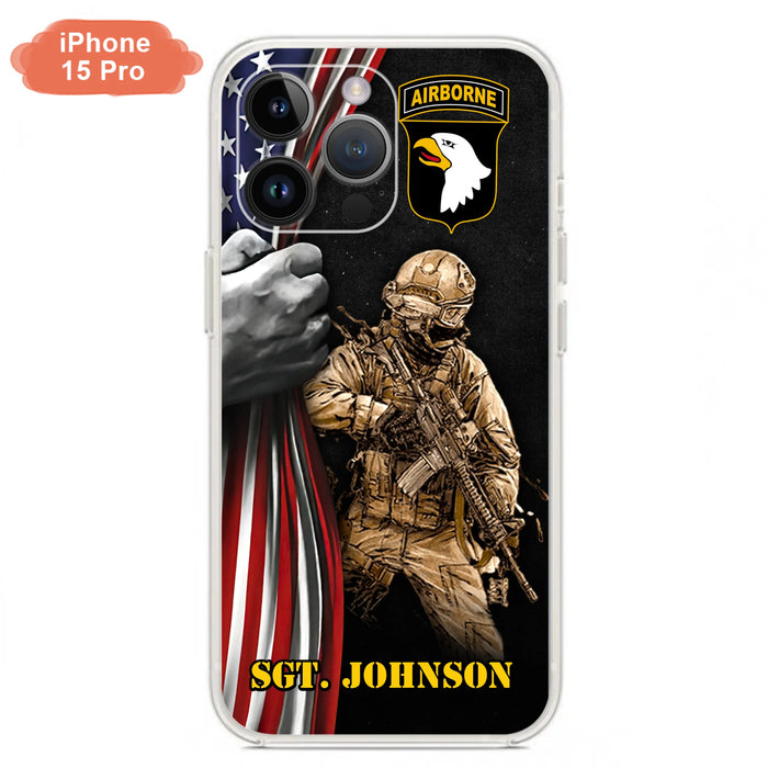 Custom Personalized Veteran Phone Case - Gift Idea For Veteran - Case For iPhone And Samsung