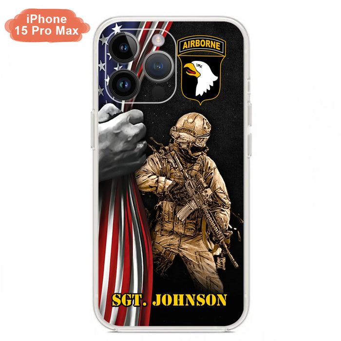 Custom Personalized Veteran Phone Case - Gift Idea For Veteran - Case For iPhone And Samsung