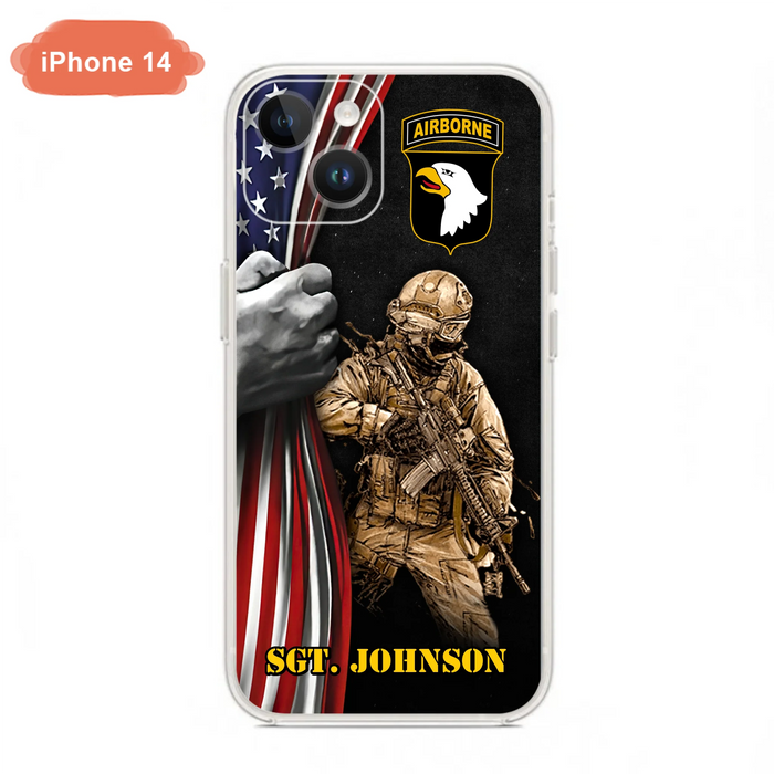 Custom Personalized Veteran Phone Case - Gift Idea For Veteran - Case For iPhone And Samsung