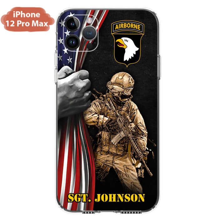 Custom Personalized Veteran Phone Case - Gift Idea For Veteran - Case For iPhone And Samsung