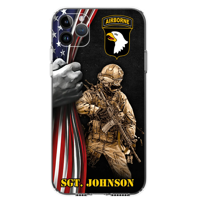 Custom Personalized Veteran Phone Case - Gift Idea For Veteran - Case For iPhone And Samsung