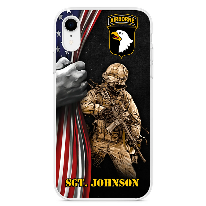 Custom Personalized Veteran Phone Case - Gift Idea For Veteran - Case For iPhone And Samsung