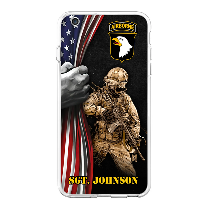 Custom Personalized Veteran Phone Case - Gift Idea For Veteran - Case For iPhone And Samsung