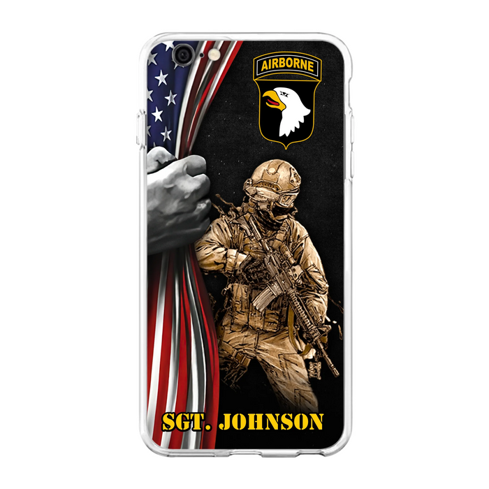 Custom Personalized Veteran Phone Case - Gift Idea For Veteran - Case For iPhone And Samsung