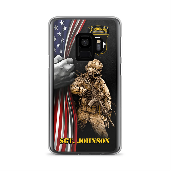 Custom Personalized Veteran Phone Case - Gift Idea For Veteran - Case For iPhone And Samsung