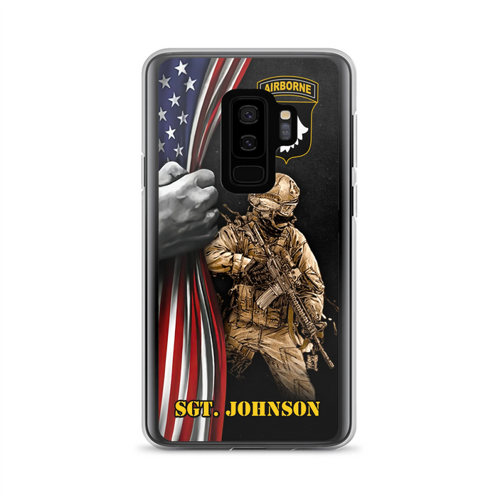 Custom Personalized Veteran Phone Case - Gift Idea For Veteran - Case For iPhone And Samsung