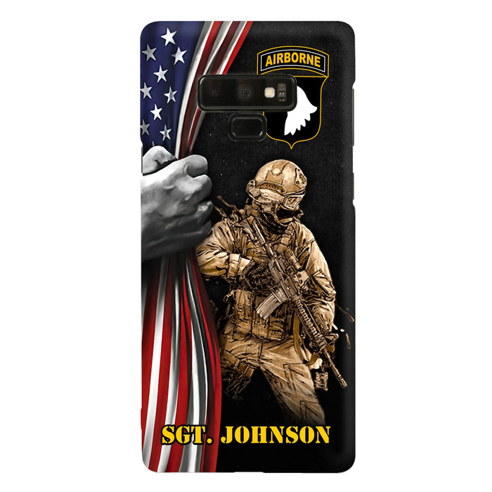 Custom Personalized Veteran Phone Case - Gift Idea For Veteran - Case For iPhone And Samsung