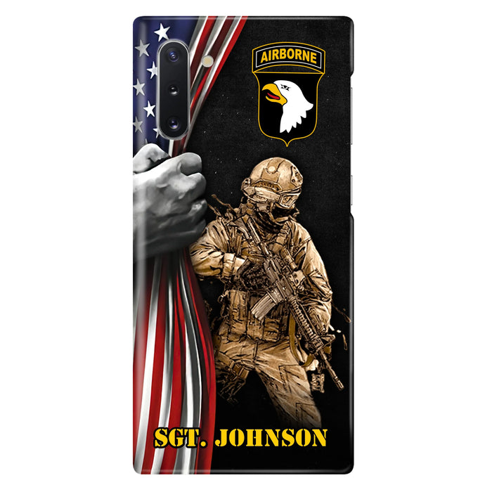 Custom Personalized Veteran Phone Case - Gift Idea For Veteran - Case For iPhone And Samsung