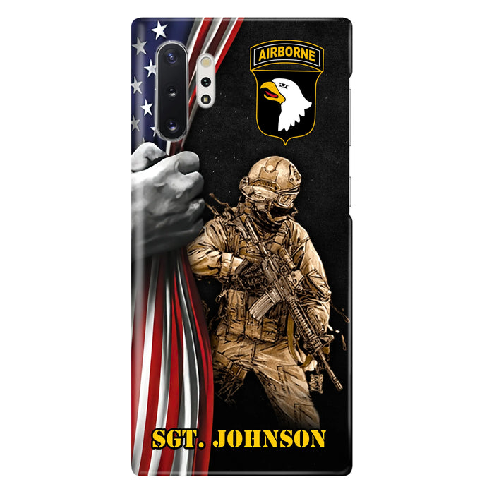 Custom Personalized Veteran Phone Case - Gift Idea For Veteran - Case For iPhone And Samsung