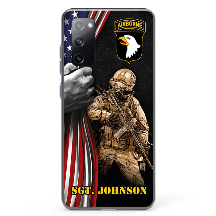 Custom Personalized Veteran Phone Case - Gift Idea For Veteran - Case For iPhone And Samsung