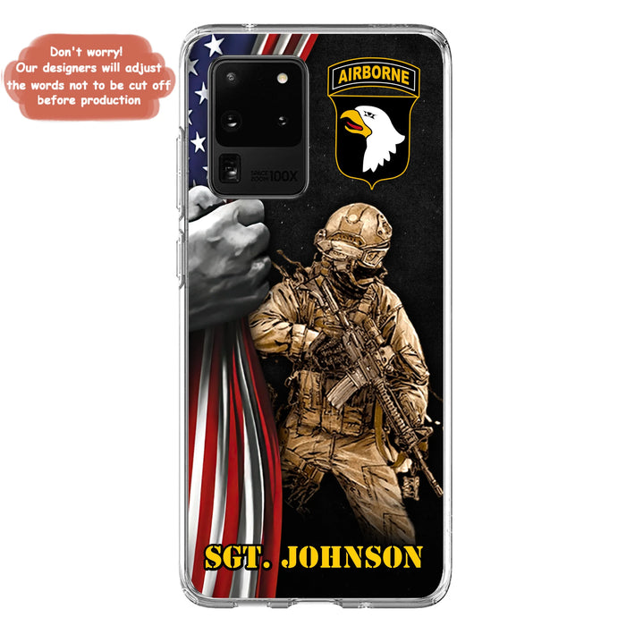 Custom Personalized Veteran Phone Case - Gift Idea For Veteran - Case For iPhone And Samsung