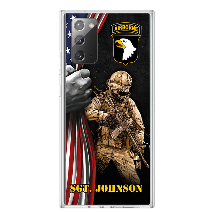 Custom Personalized Veteran Phone Case - Gift Idea For Veteran - Case For iPhone And Samsung