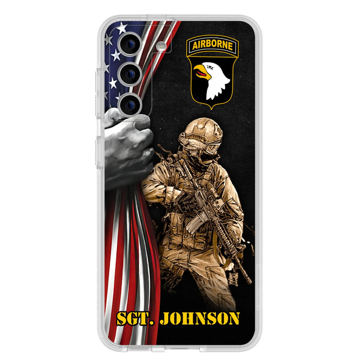 Custom Personalized Veteran Phone Case - Gift Idea For Veteran - Case For iPhone And Samsung