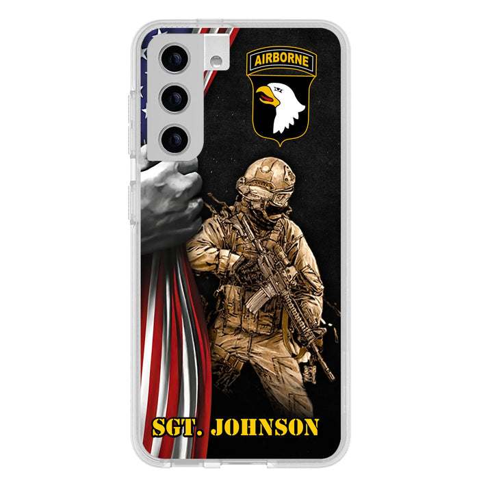 Custom Personalized Veteran Phone Case - Gift Idea For Veteran - Case For iPhone And Samsung