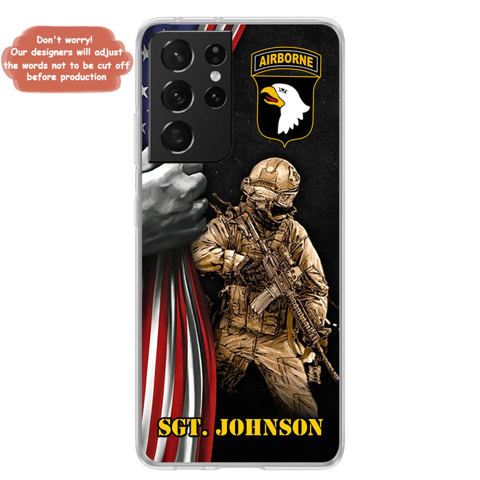 Custom Personalized Veteran Phone Case - Gift Idea For Veteran - Case For iPhone And Samsung