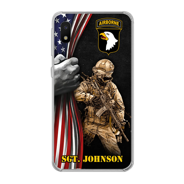Custom Personalized Veteran Phone Case - Gift Idea For Veteran - Case For iPhone And Samsung