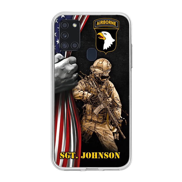 Custom Personalized Veteran Phone Case - Gift Idea For Veteran - Case For iPhone And Samsung