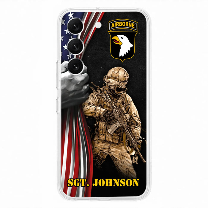 Custom Personalized Veteran Phone Case - Gift Idea For Veteran - Case For iPhone And Samsung