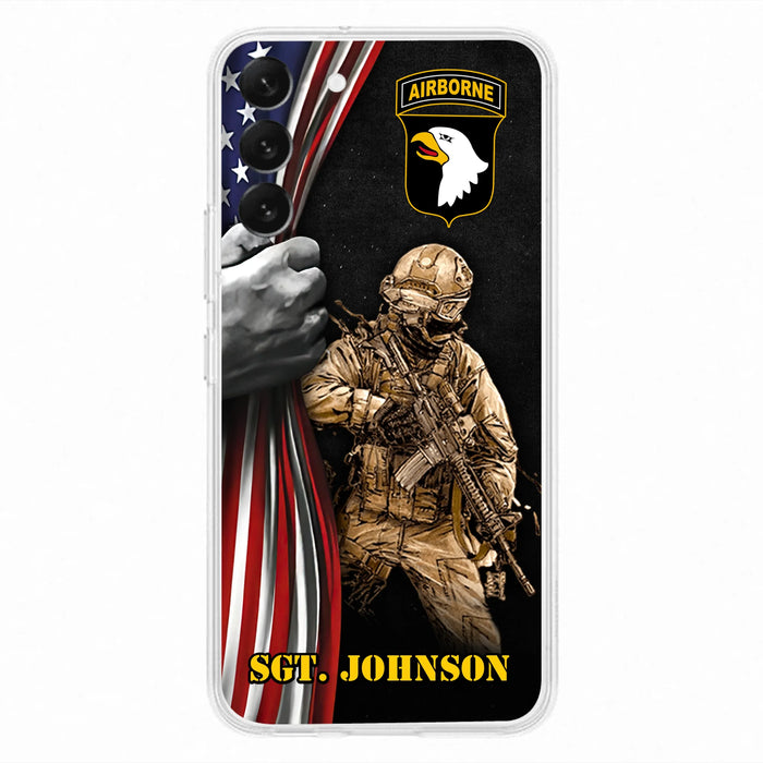 Custom Personalized Veteran Phone Case - Gift Idea For Veteran - Case For iPhone And Samsung