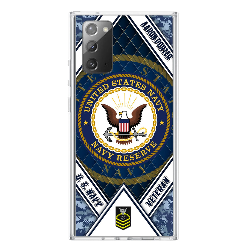 Custom Personalized Veteran Phone Case - Gift Idea For Veteran - Case For iPhone And Samsung