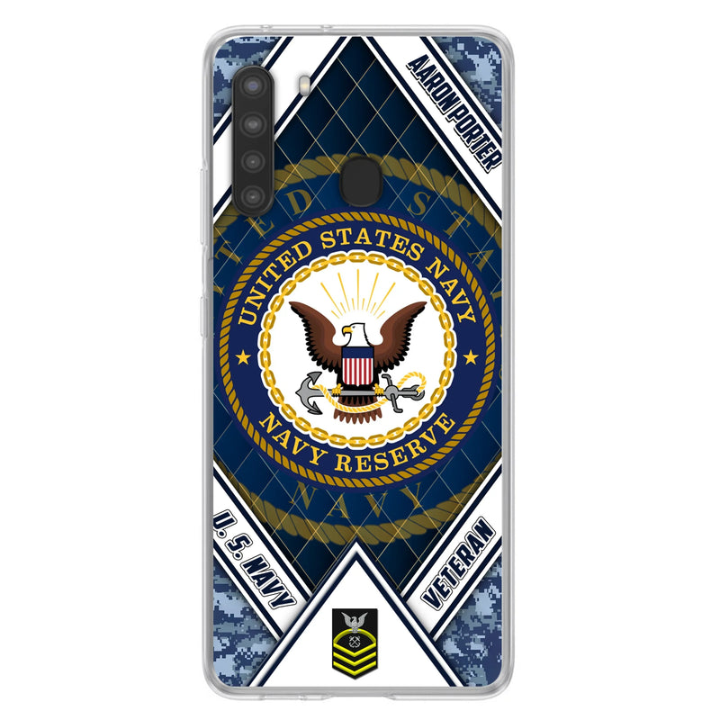 Custom Personalized Veteran Phone Case - Gift Idea For Veteran - Case For iPhone And Samsung