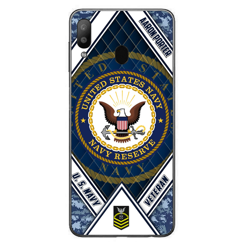 Custom Personalized Veteran Phone Case - Gift Idea For Veteran - Case For iPhone And Samsung