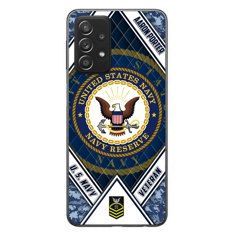 Custom Personalized Veteran Phone Case - Gift Idea For Veteran - Case For iPhone And Samsung