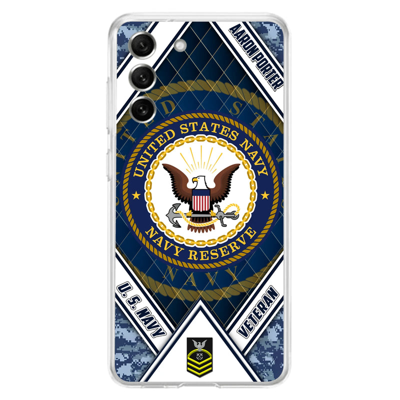 Custom Personalized Veteran Phone Case - Gift Idea For Veteran - Case For iPhone And Samsung