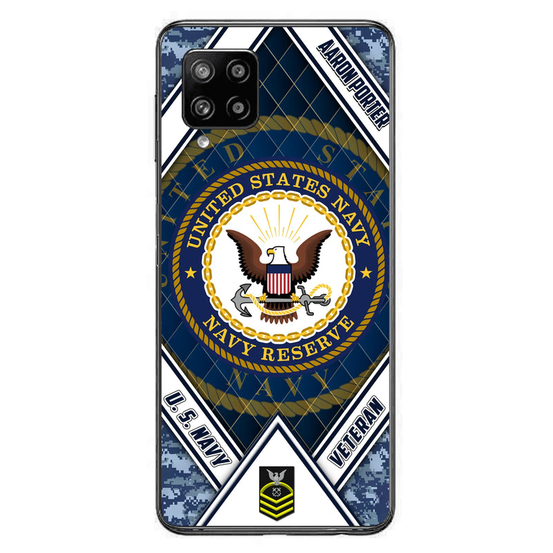 Custom Personalized Veteran Phone Case - Gift Idea For Veteran - Case For iPhone And Samsung