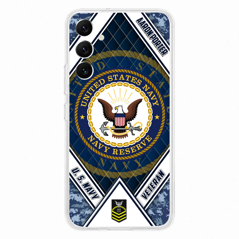 Custom Personalized Veteran Phone Case - Gift Idea For Veteran - Case For iPhone And Samsung