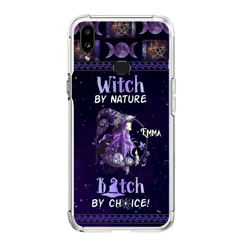 Custom Personalized Witch Phone Case - Halloween Gift Idea For Friends - Case for iPhone & Samsung