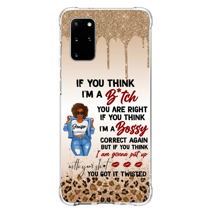 Custom Personalized Someone Called Me A Bitch Phone Case - Case For iPhone and Samsung Models