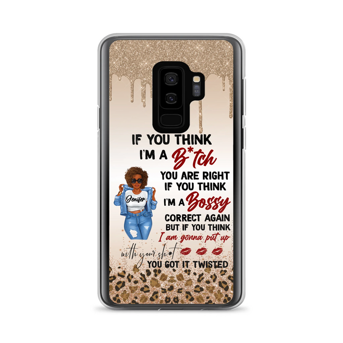 Custom Personalized Someone Called Me A Bitch Phone Case - Case For iPhone and Samsung Models